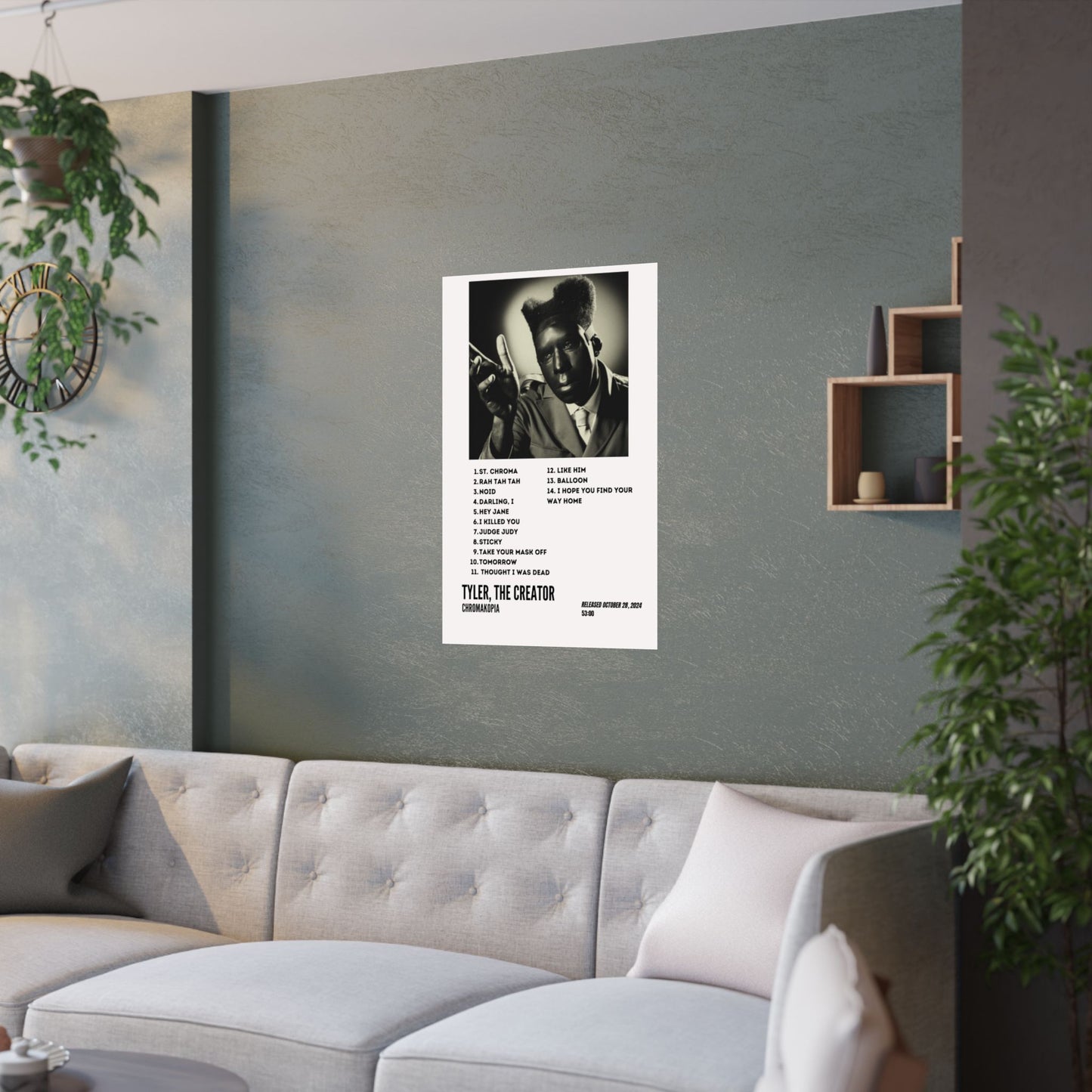 Tyler, The Creator Satin Poster - Chromakopia Album