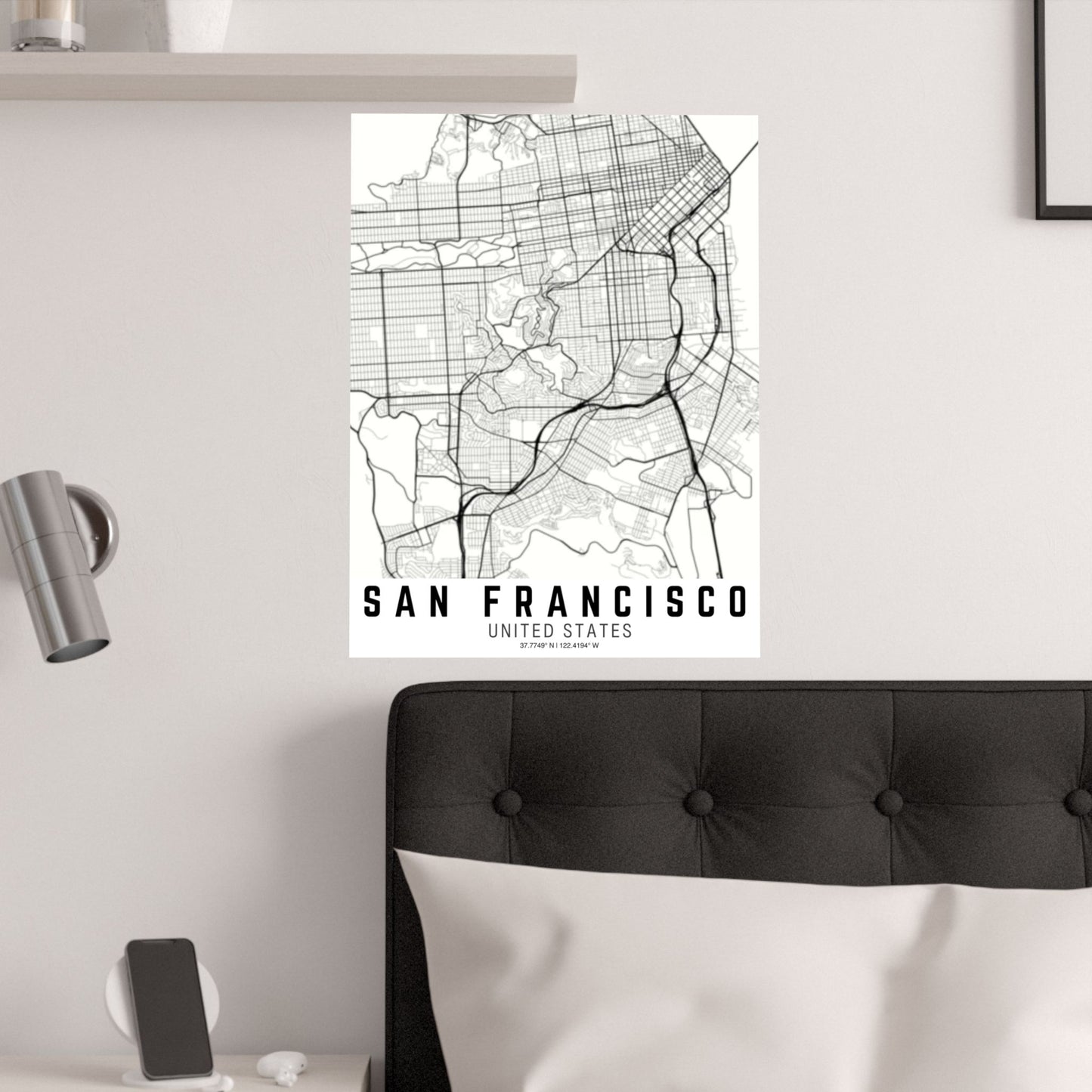 San Francisco - United States Satin Poster