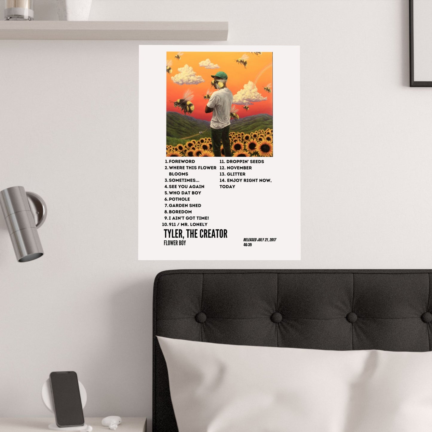 Tyler, The Creator Satin Poster - Flower Boy Album