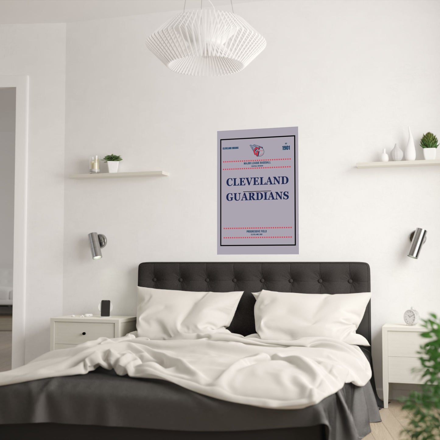 Cleveland Guardians Satin Poster