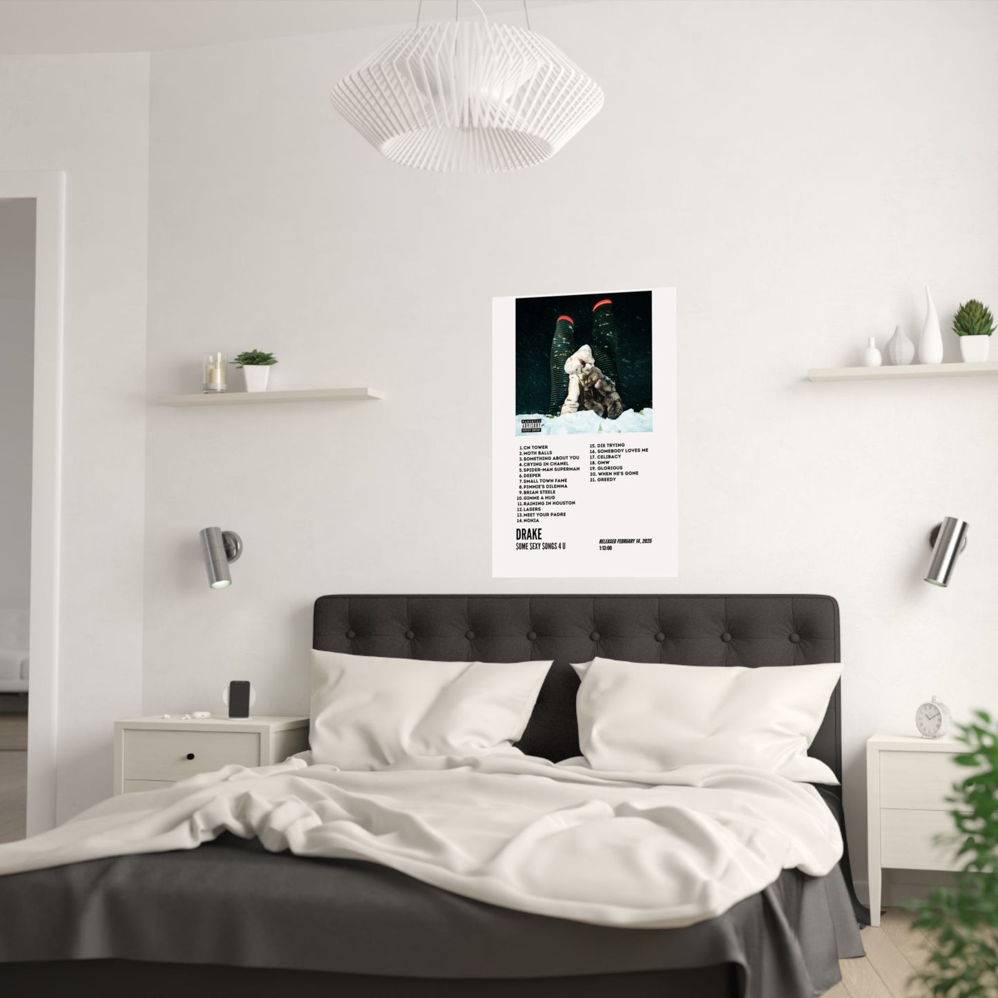 Drake Satin Poster - Some Sexy Songs 4 U Album