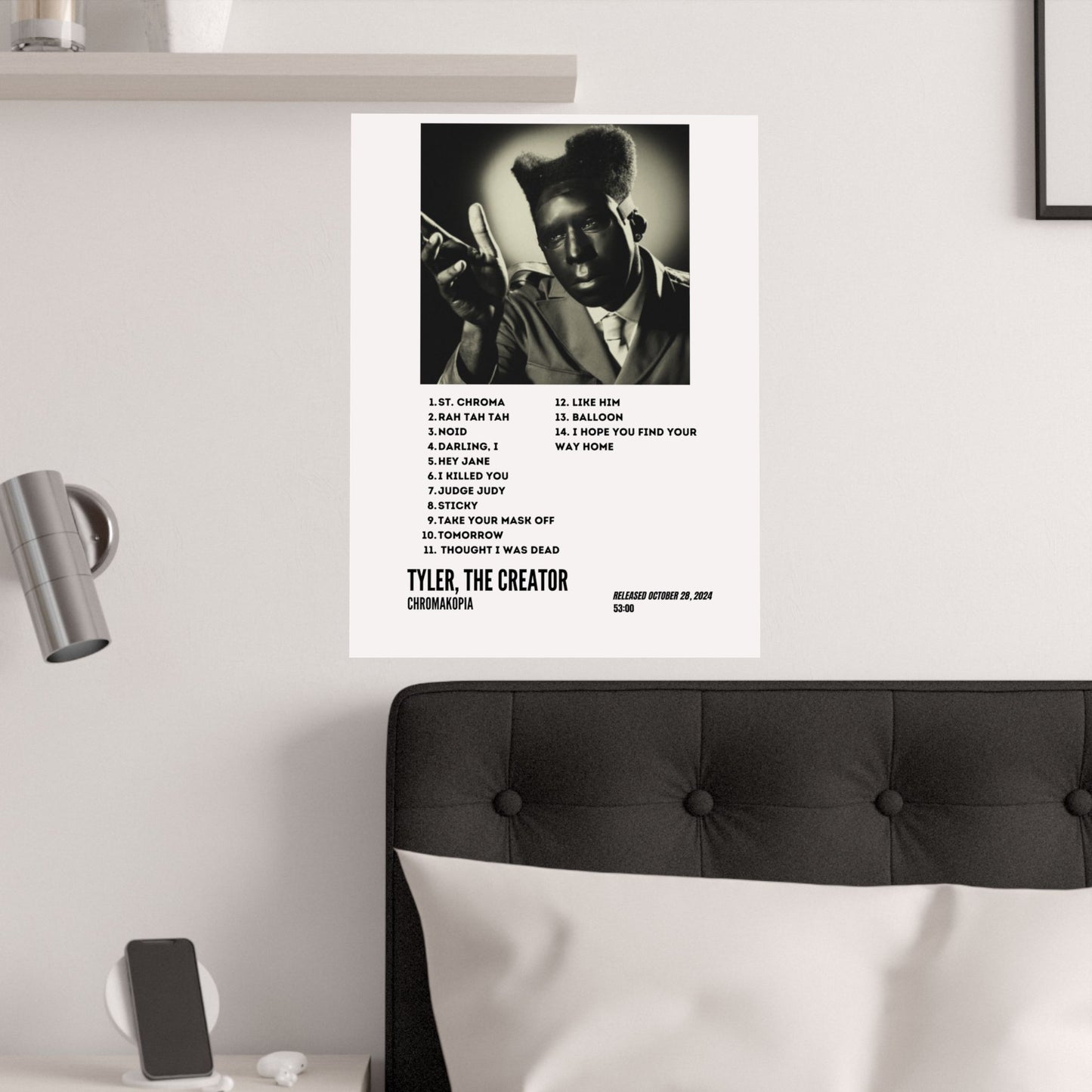 Tyler, The Creator Satin Poster - Chromakopia Album