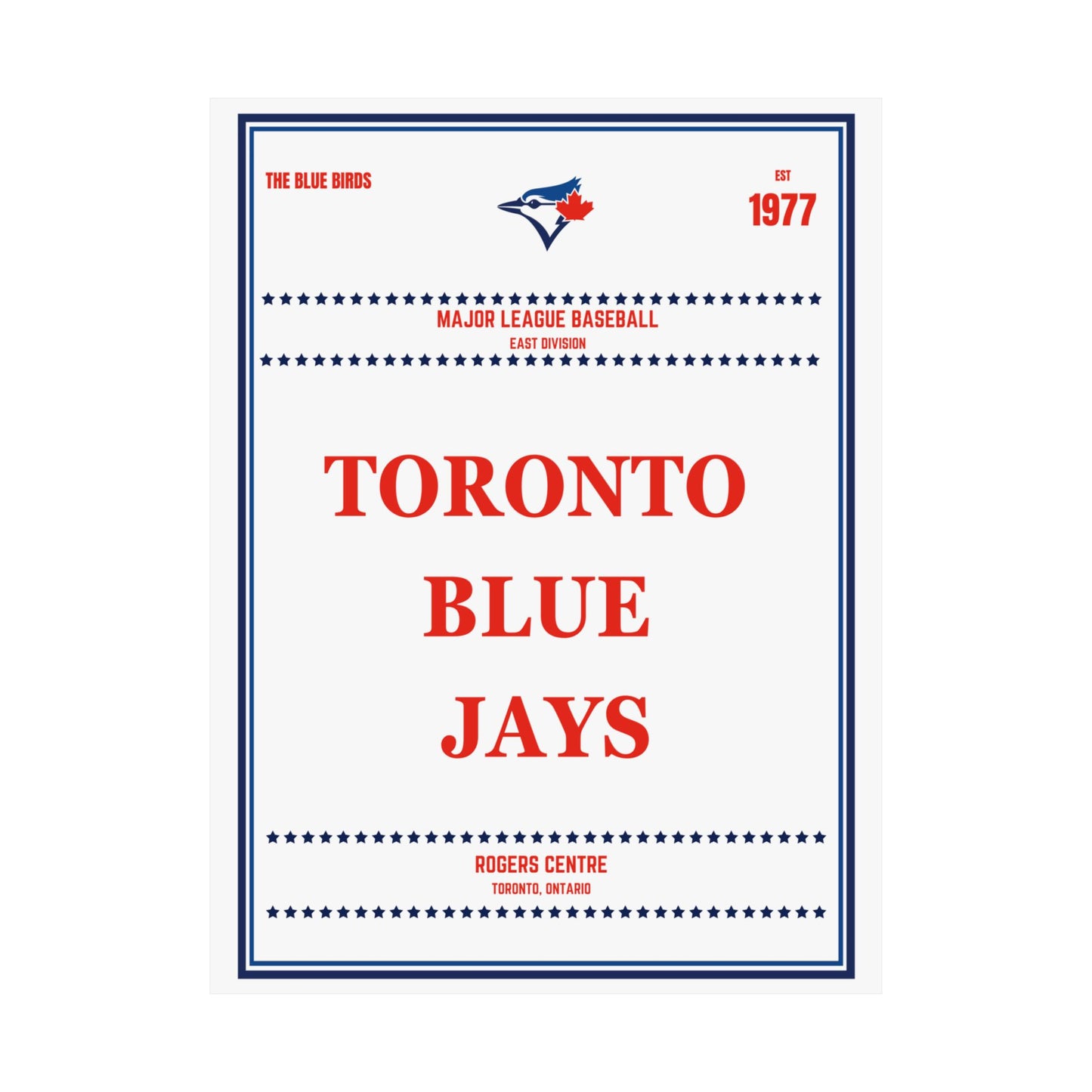 Toronto Blue Jays Satin Poster
