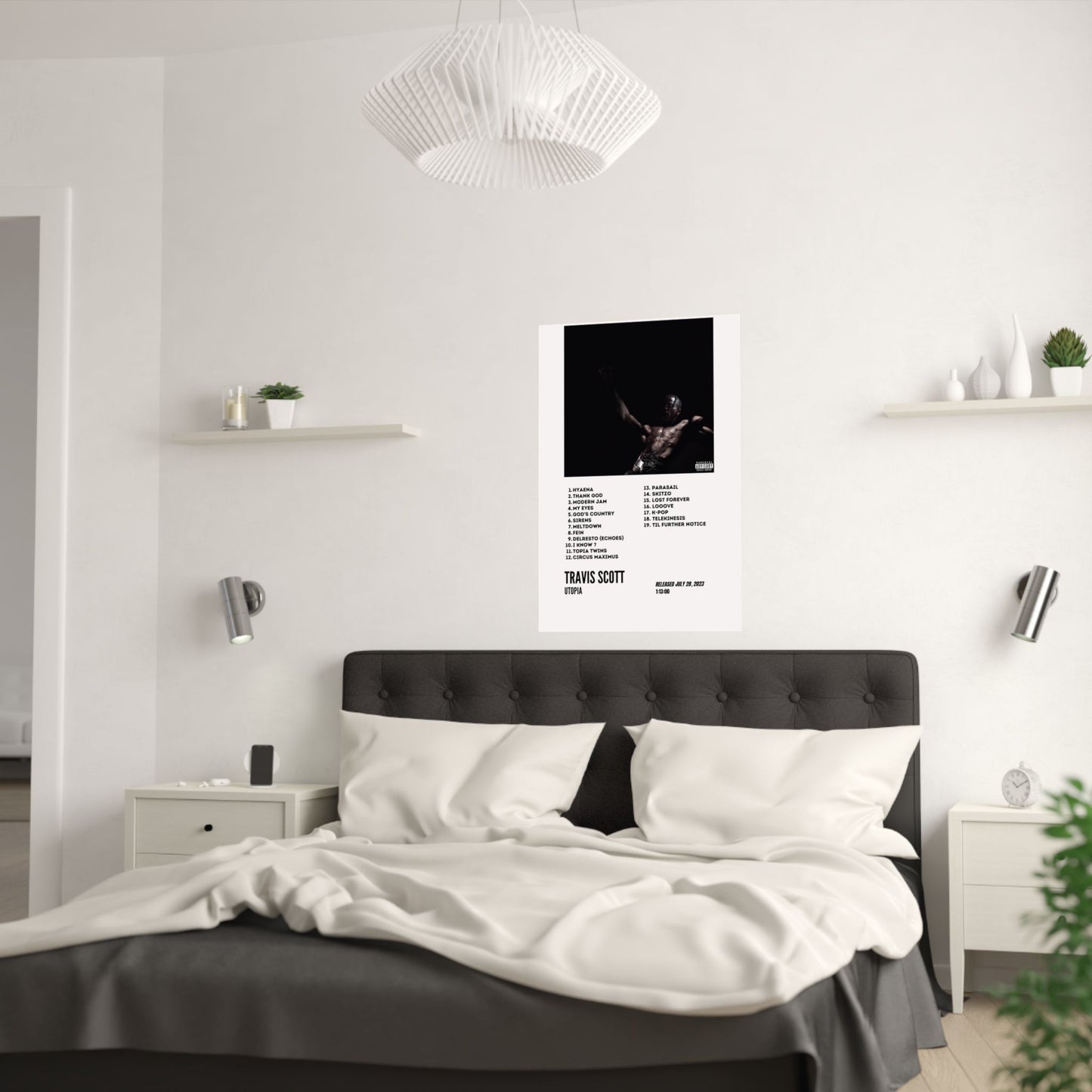 Travis Scott Satin Poster - UTOPIA Album
