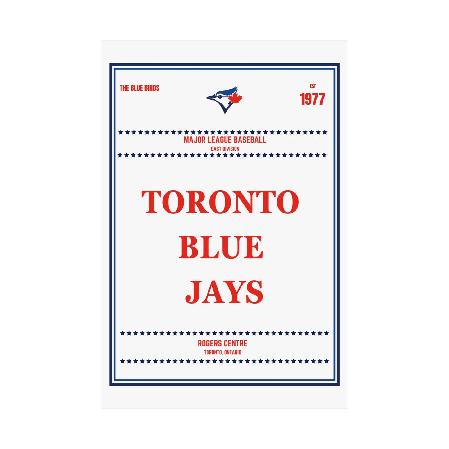 Toronto Blue Jays Satin Poster