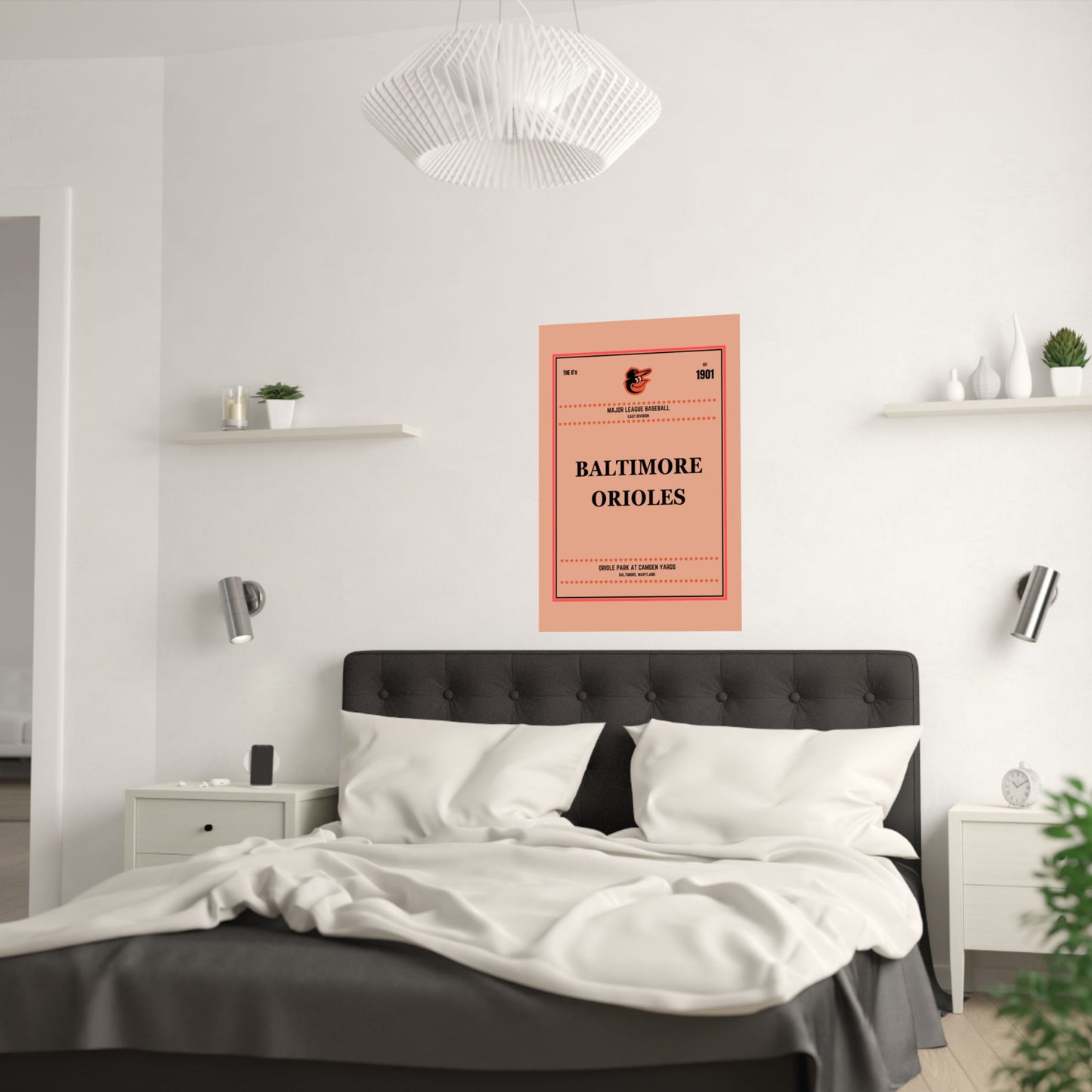 Baltimore Orioles Satin Poster