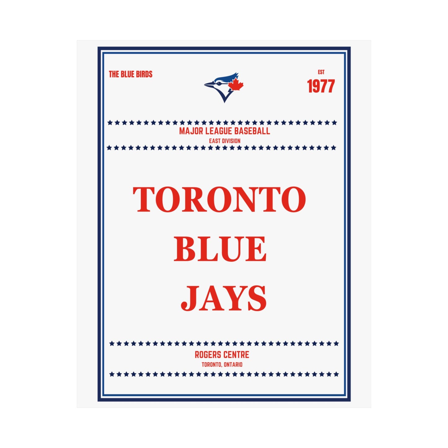 Toronto Blue Jays Satin Poster