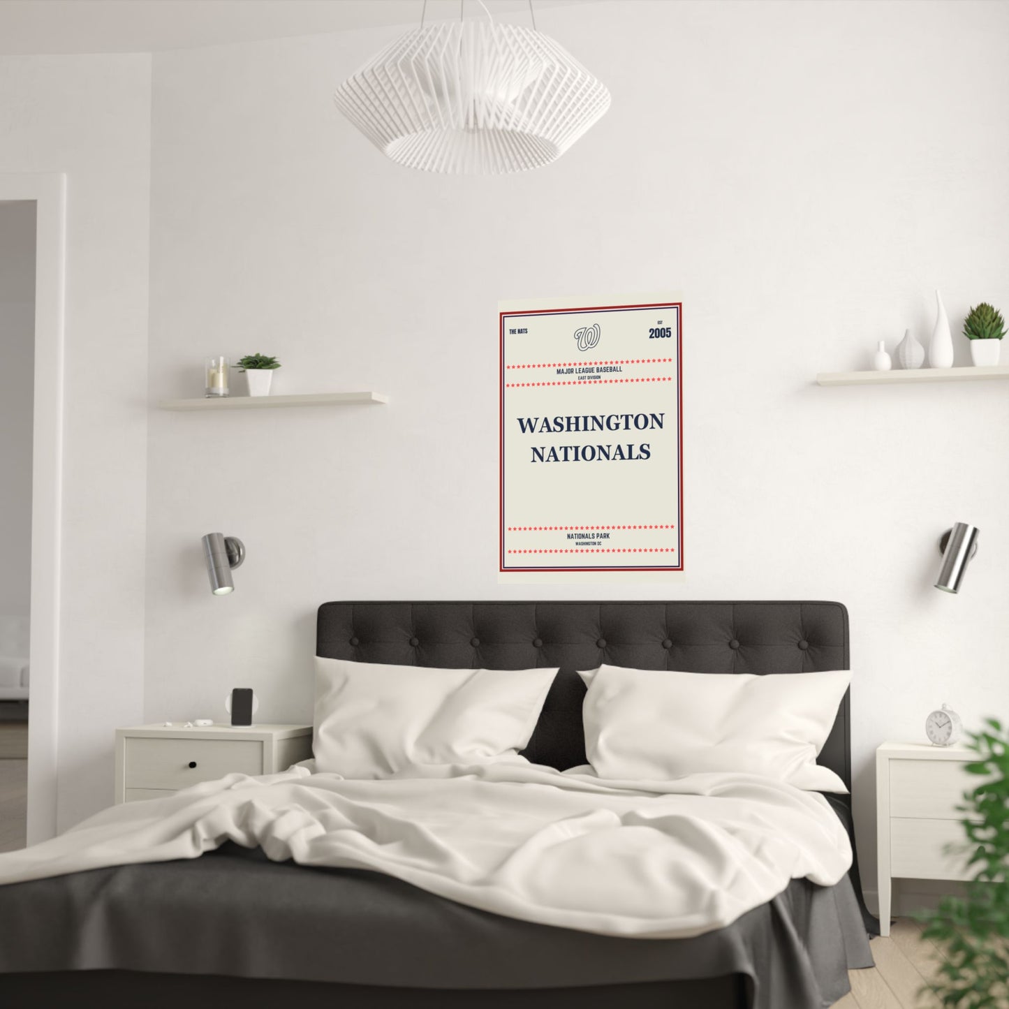 Washington Nationals Satin Poster