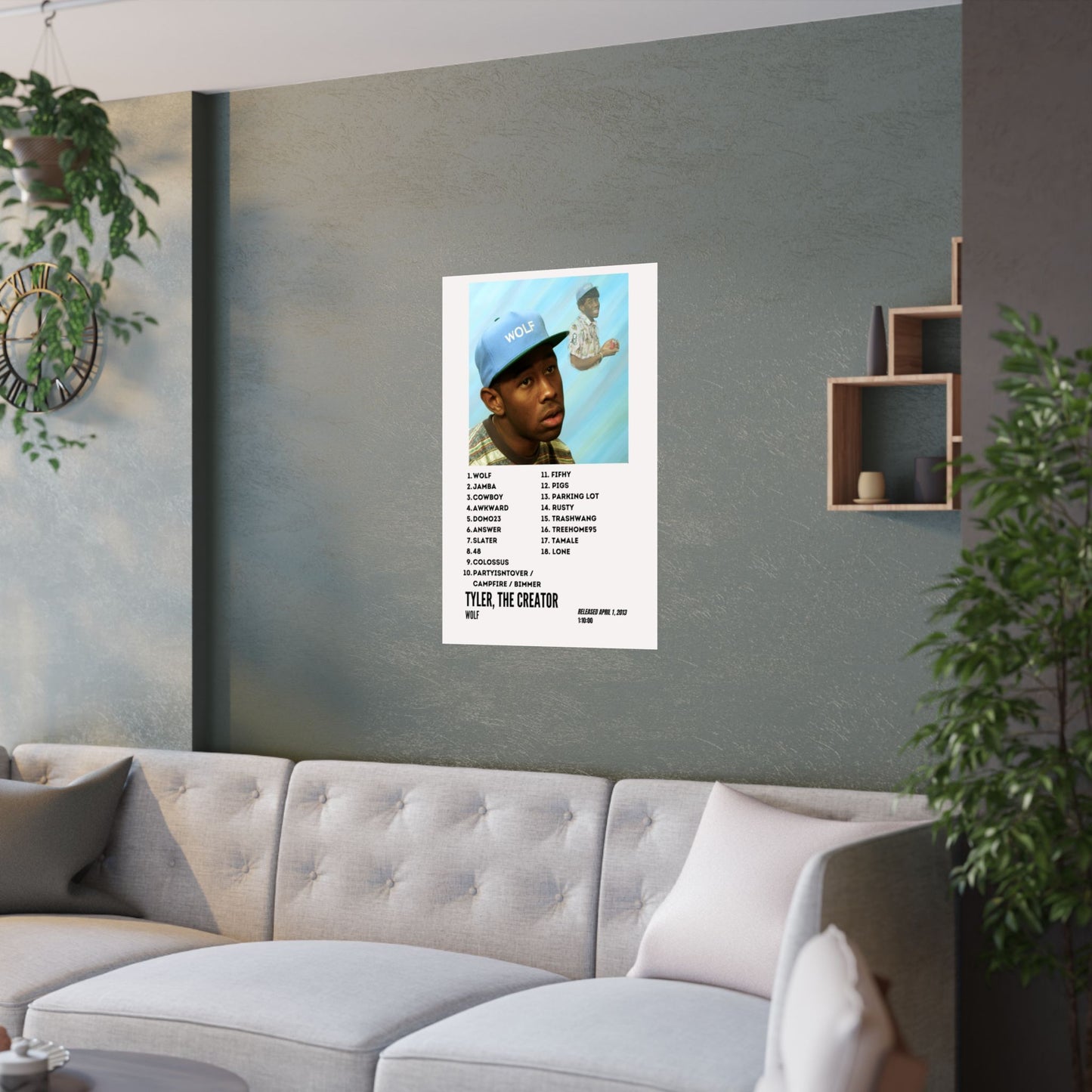 Tyler, The Creator Satin Poster - Wolf Album