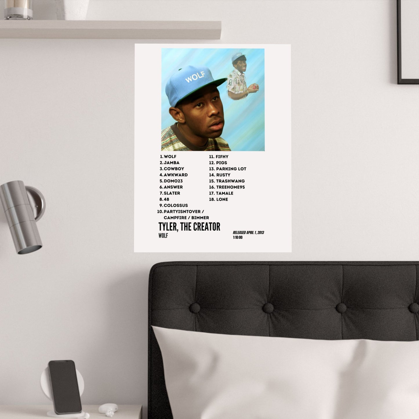 Tyler, The Creator Satin Poster - Wolf Album