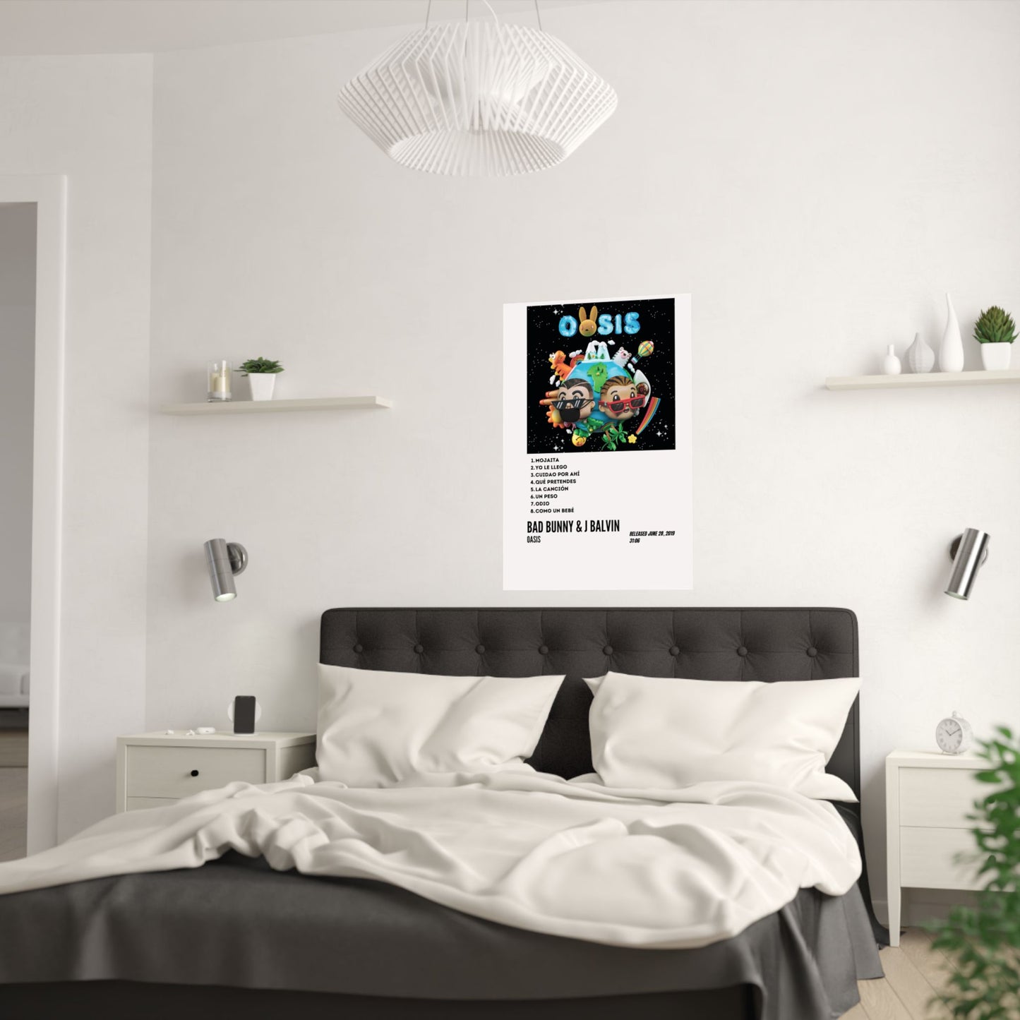 Satin Poster - Oasis Album