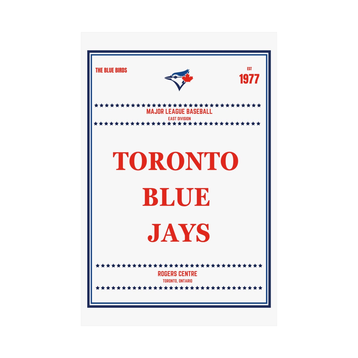 Toronto Blue Jays Satin Poster