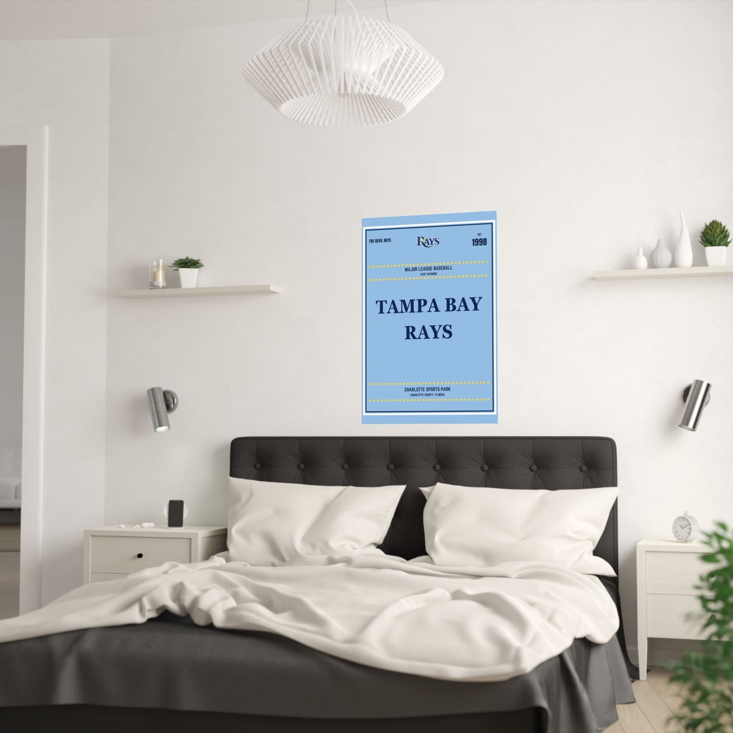 Tampa Bay Rays Satin Posters