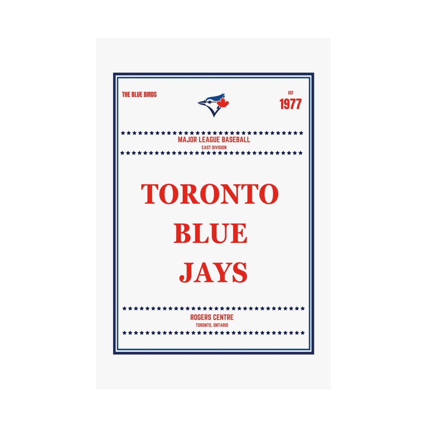 Toronto Blue Jays Satin Poster