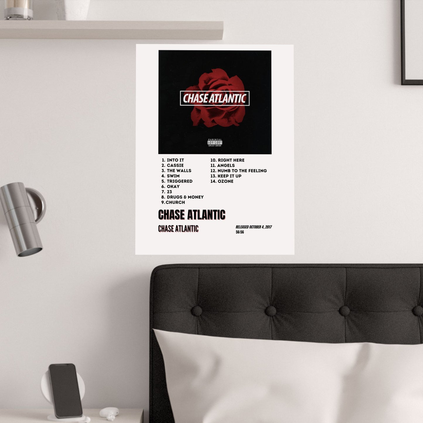 Chase Atlantic Satin Poster – Chase Atlantic Album