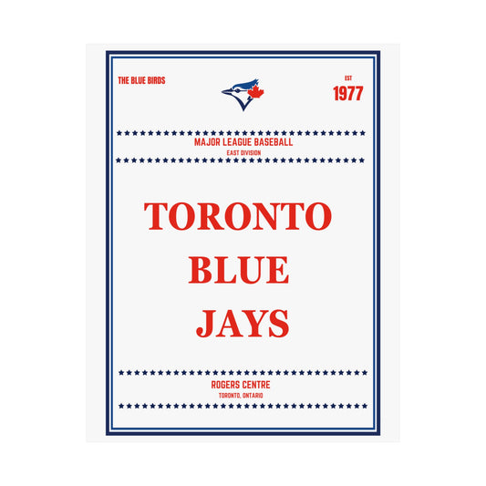 Toronto Blue Jays Satin Poster