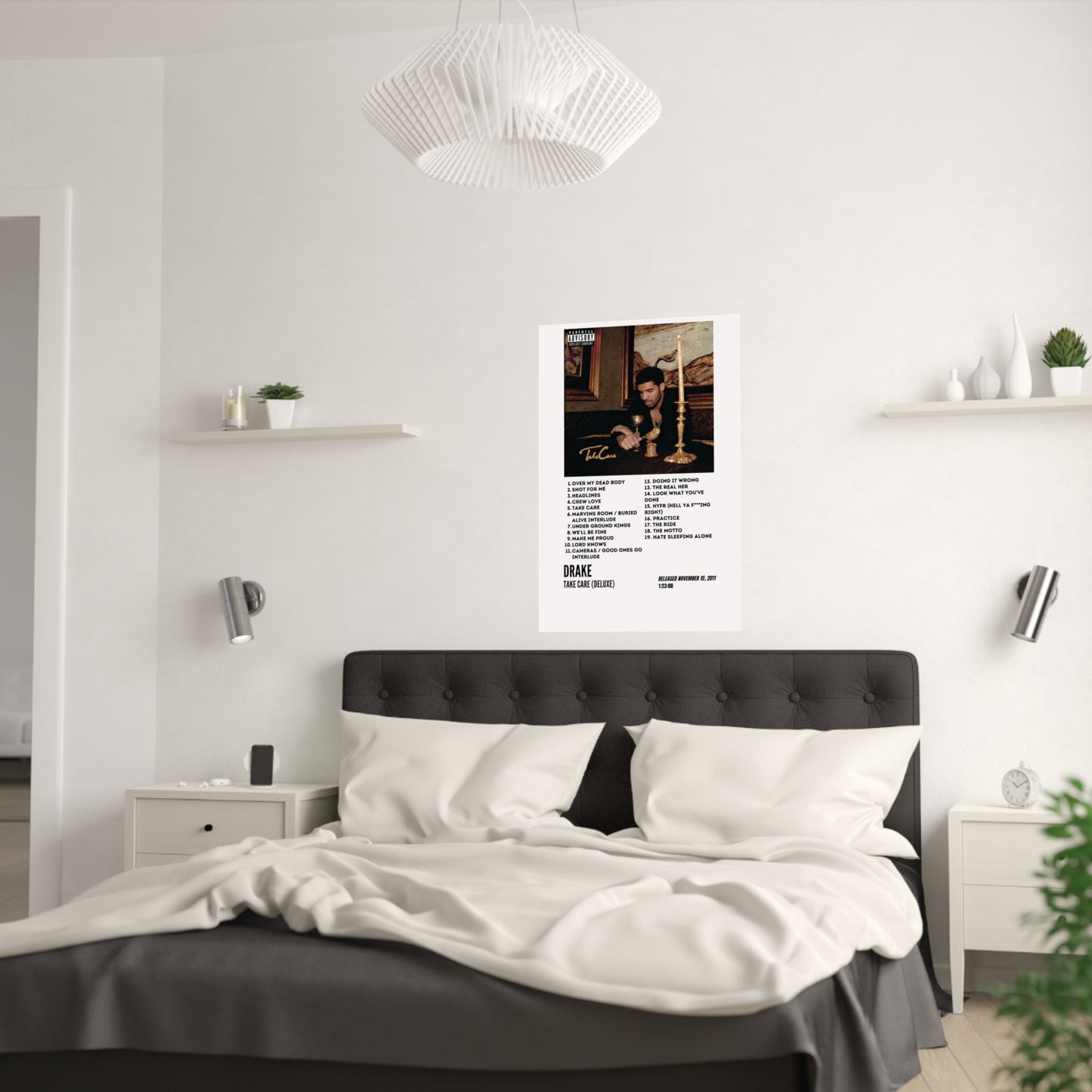 Drake Satin Poster - Take Care Album