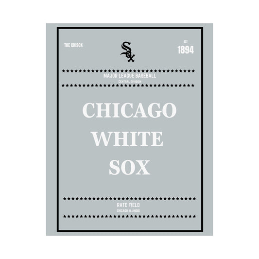 Chicago White Sox Satin Poster