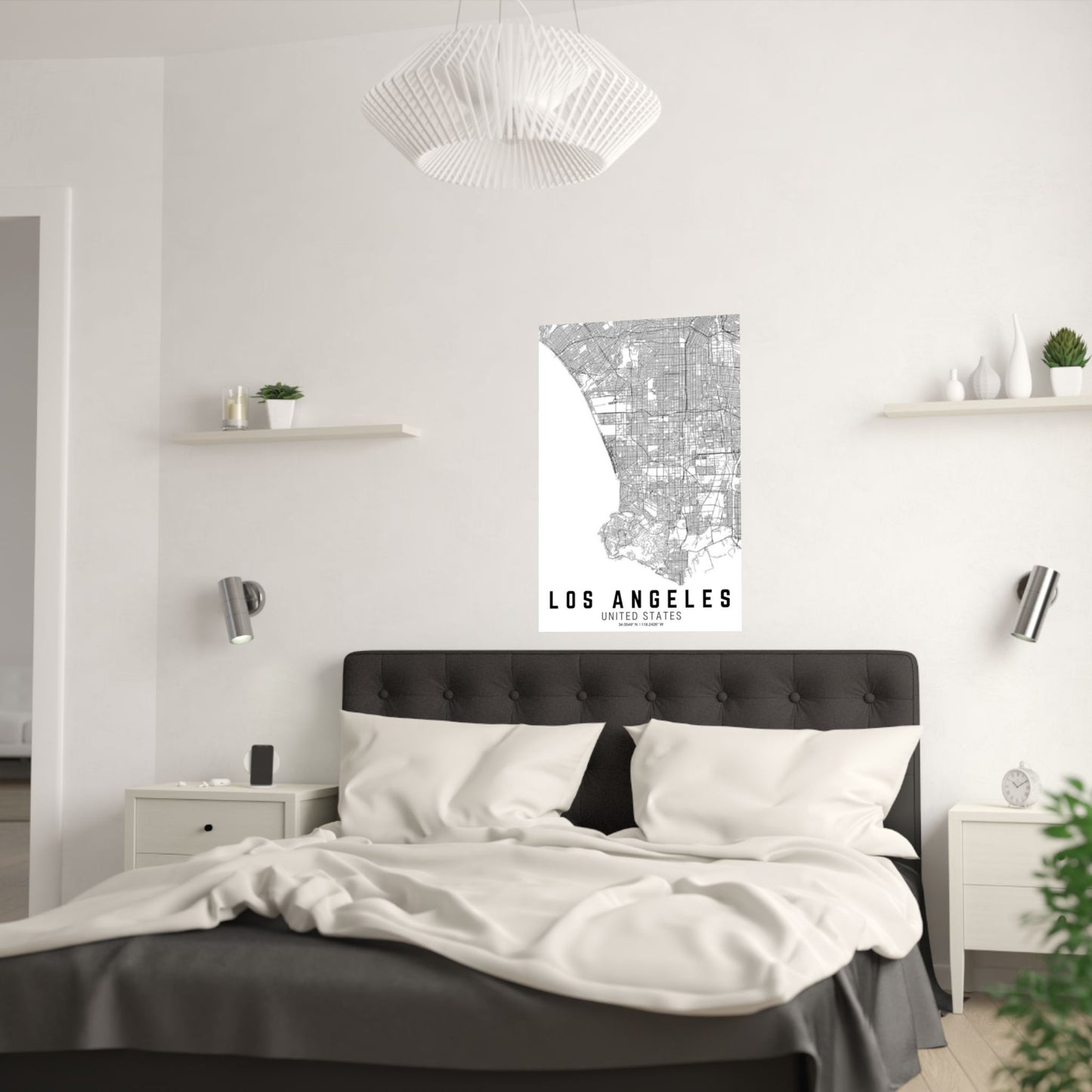 Los Angeles - United States Satin Poster