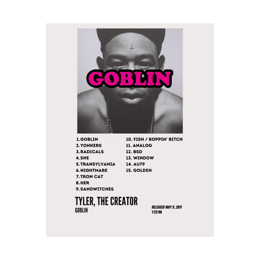 Tyler, The Creator Satin Poster - Goblin Album