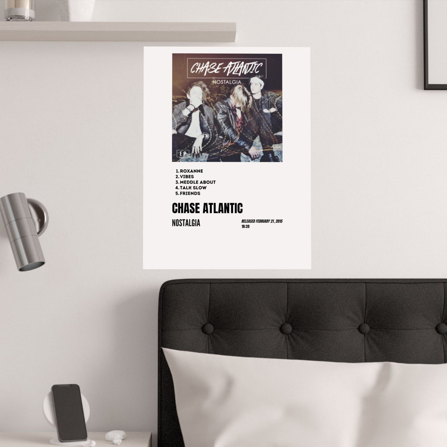 Chase Atlantic Satin Poster - Nostalgia Album
