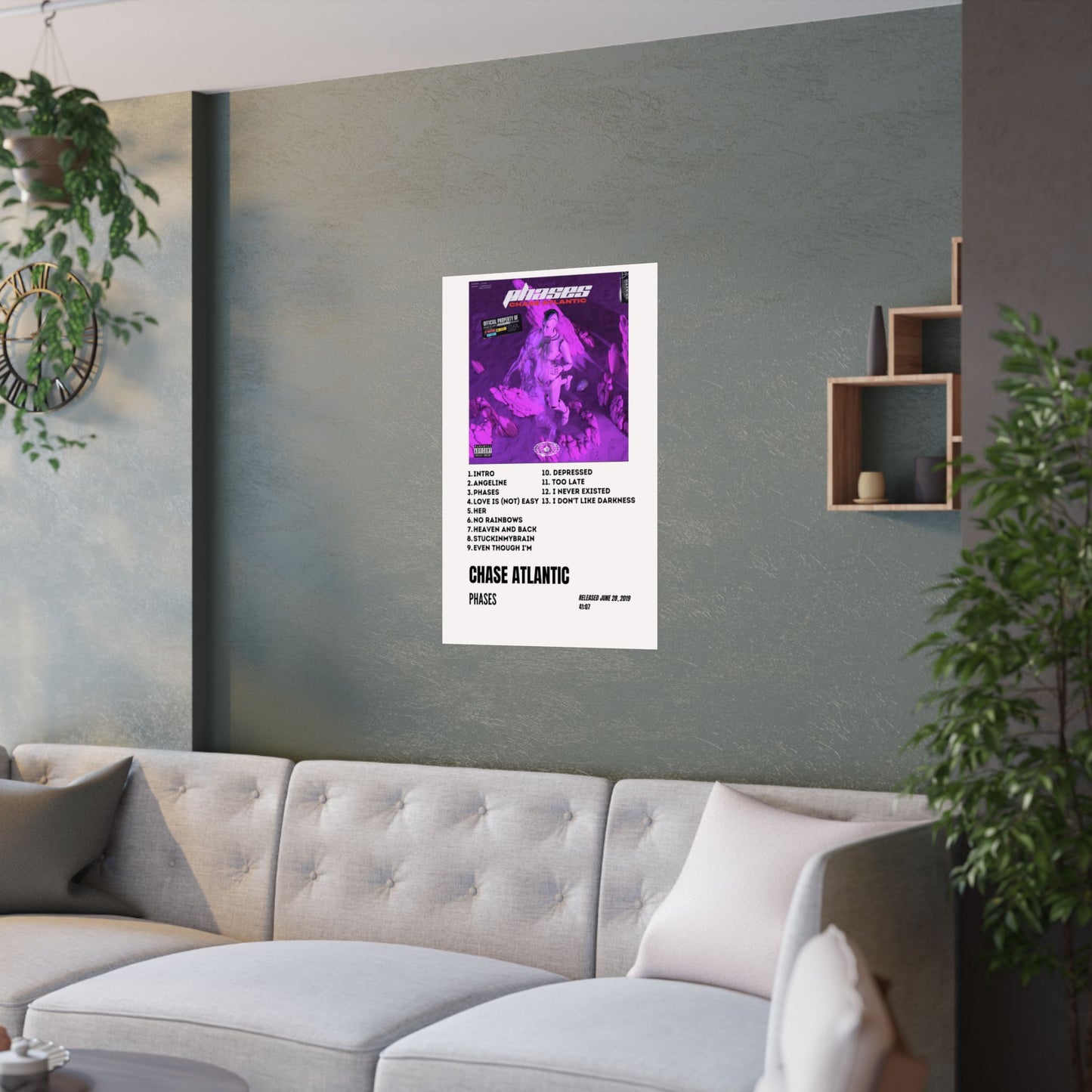 Chase Atlantic Satin Poster - Phases Album