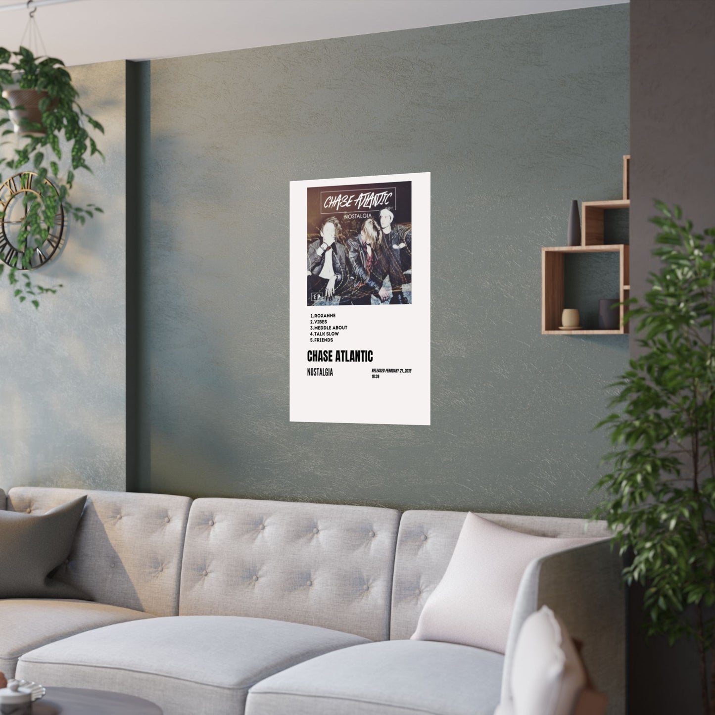 Chase Atlantic Satin Poster - Nostalgia Album