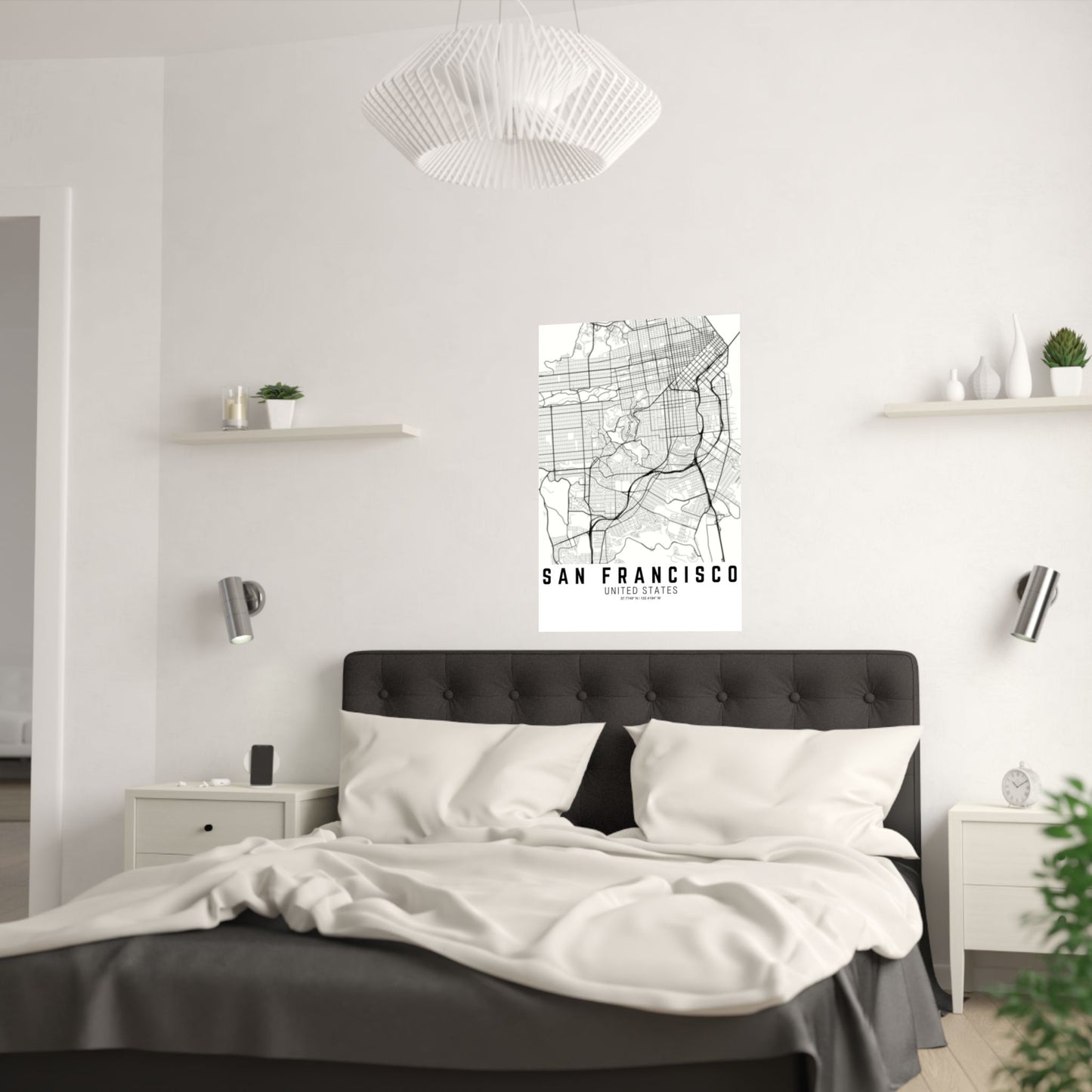San Francisco - United States Satin Poster