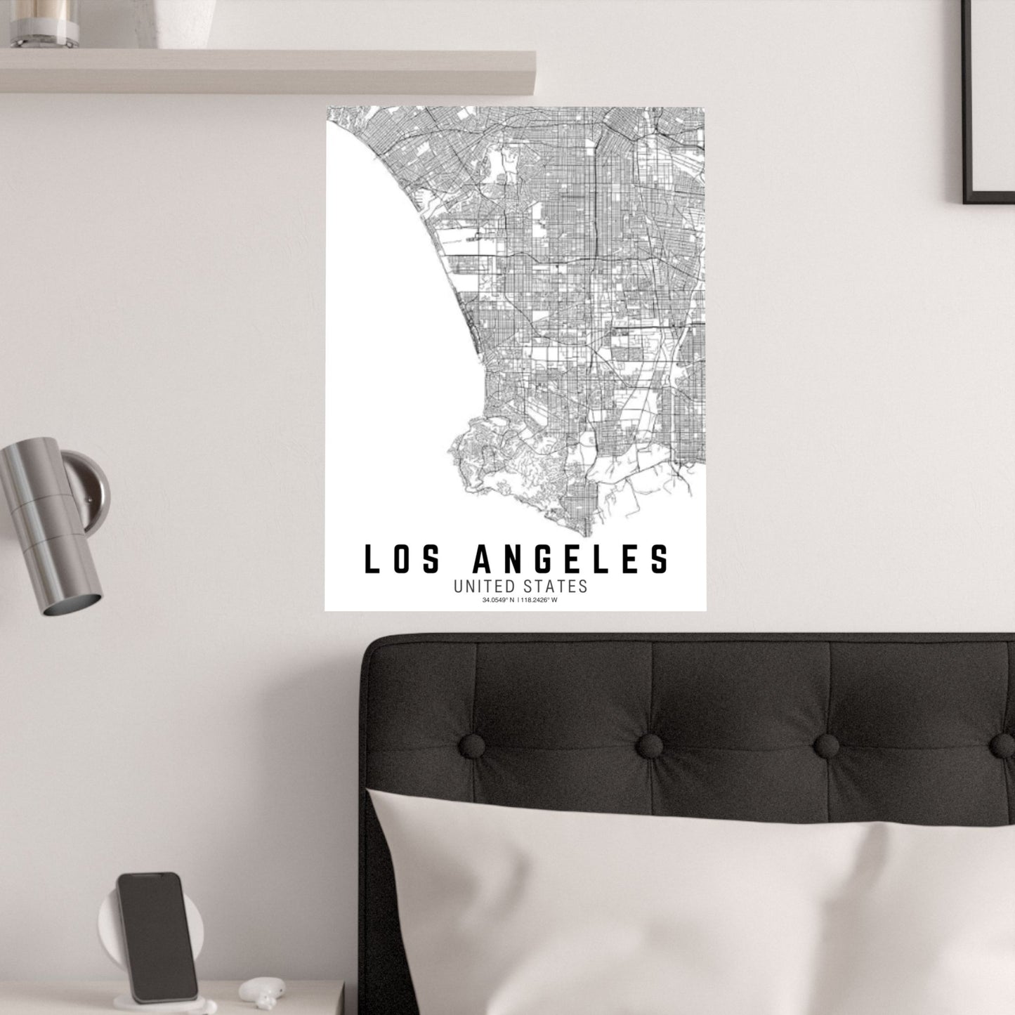 Los Angeles - United States Satin Poster