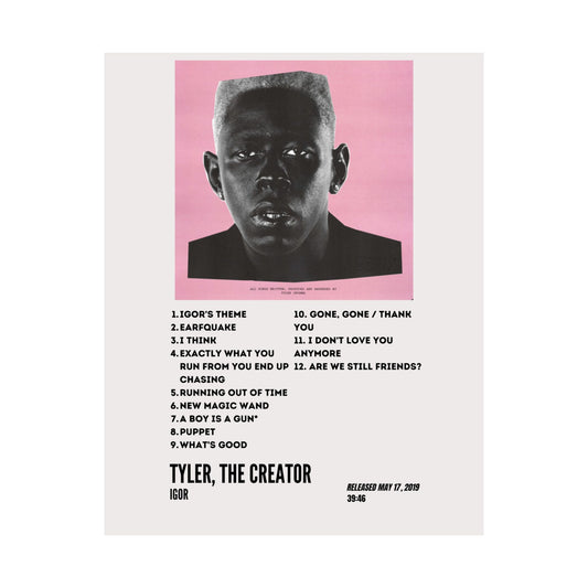 Tyler, The Creator Satin Poster - Igor Album